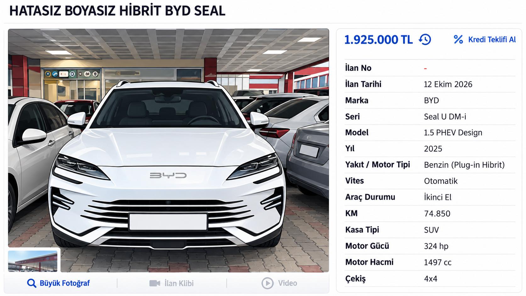 BYD Seal U DM-i